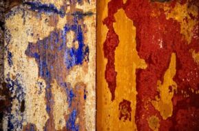 Blau-rot